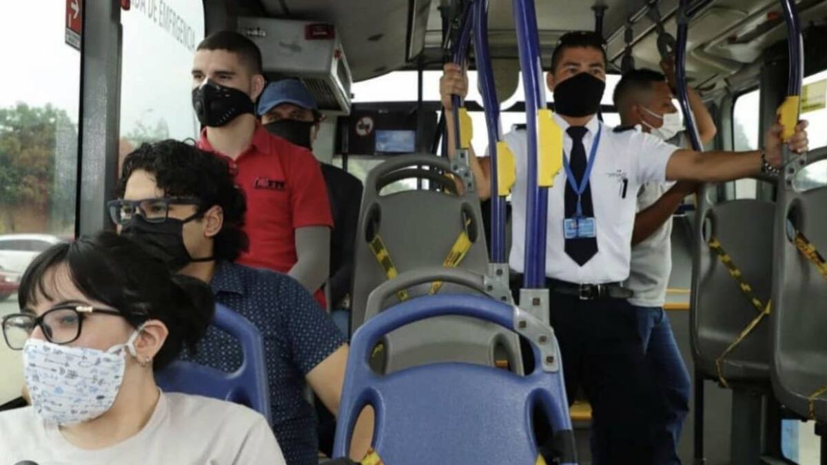 Solo la mitad de las sillas están habilitadas en el MIO a partir de hoy