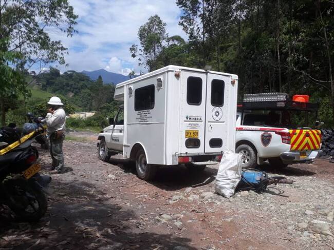 Rescatados mineros con vida en Angelópolis, Antioquia