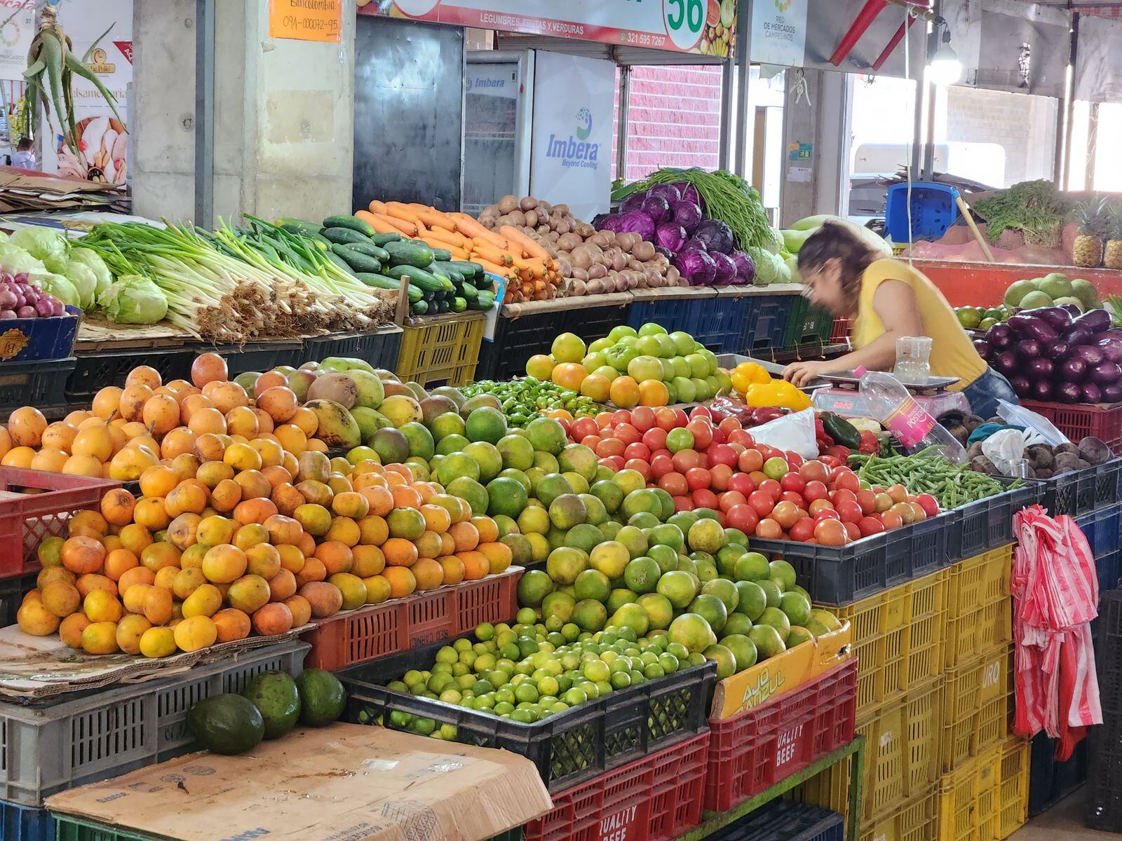 Mercado Popular del Oriente en Montería.