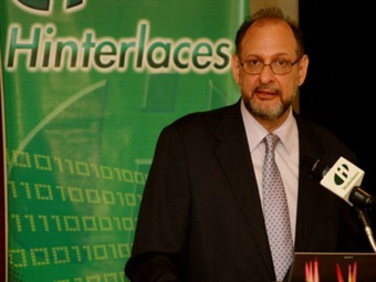 Oscar Schemel, director de la encuestadora Hinterlaces: gana Hugo Chávez