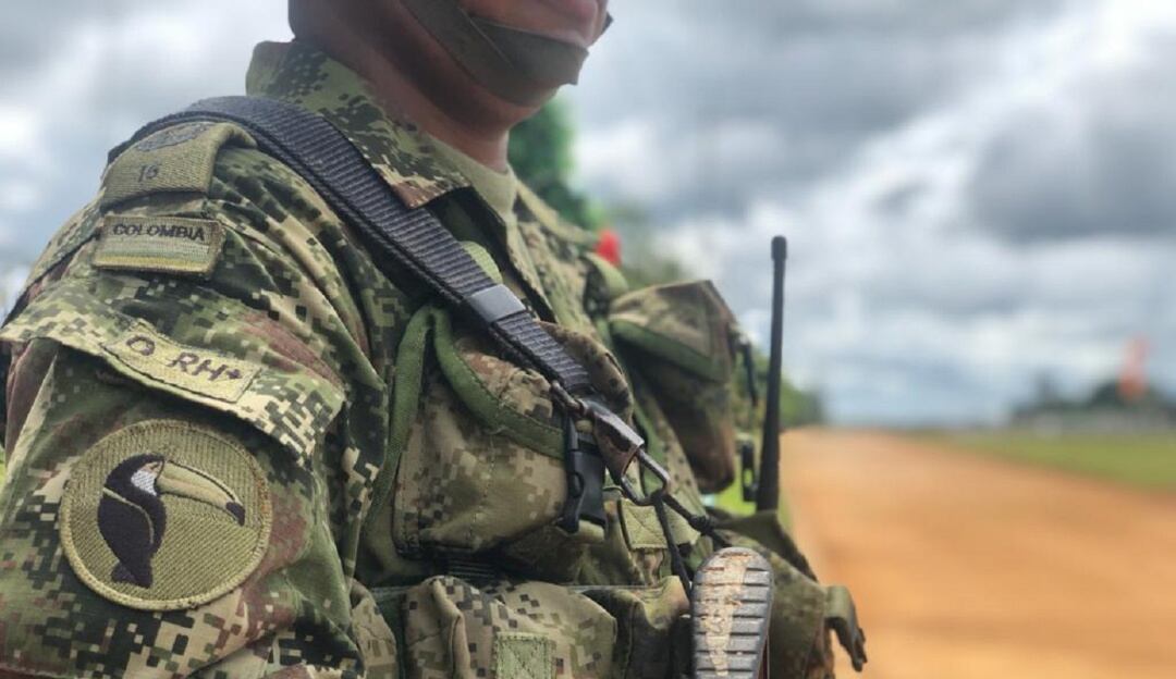 Desaparecido soldado en la frontera
