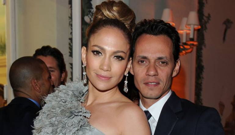 Jennifer Lopez y Marc Anthony antes de su ruptura