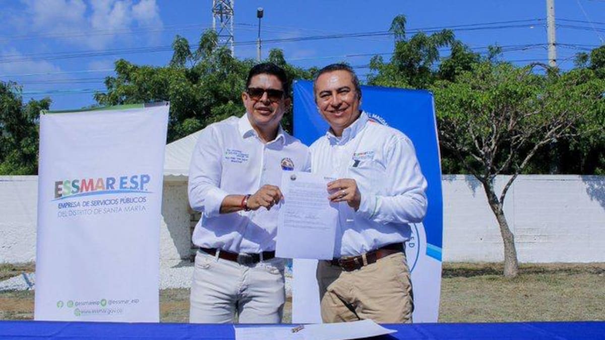 Unimagdalena y Essmar se unen para mitigar problemática de agua en Santa Marta