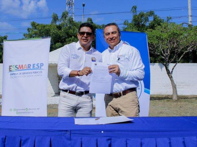 Unimagdalena y Essmar se unen para mitigar problemática de agua en Santa Marta
