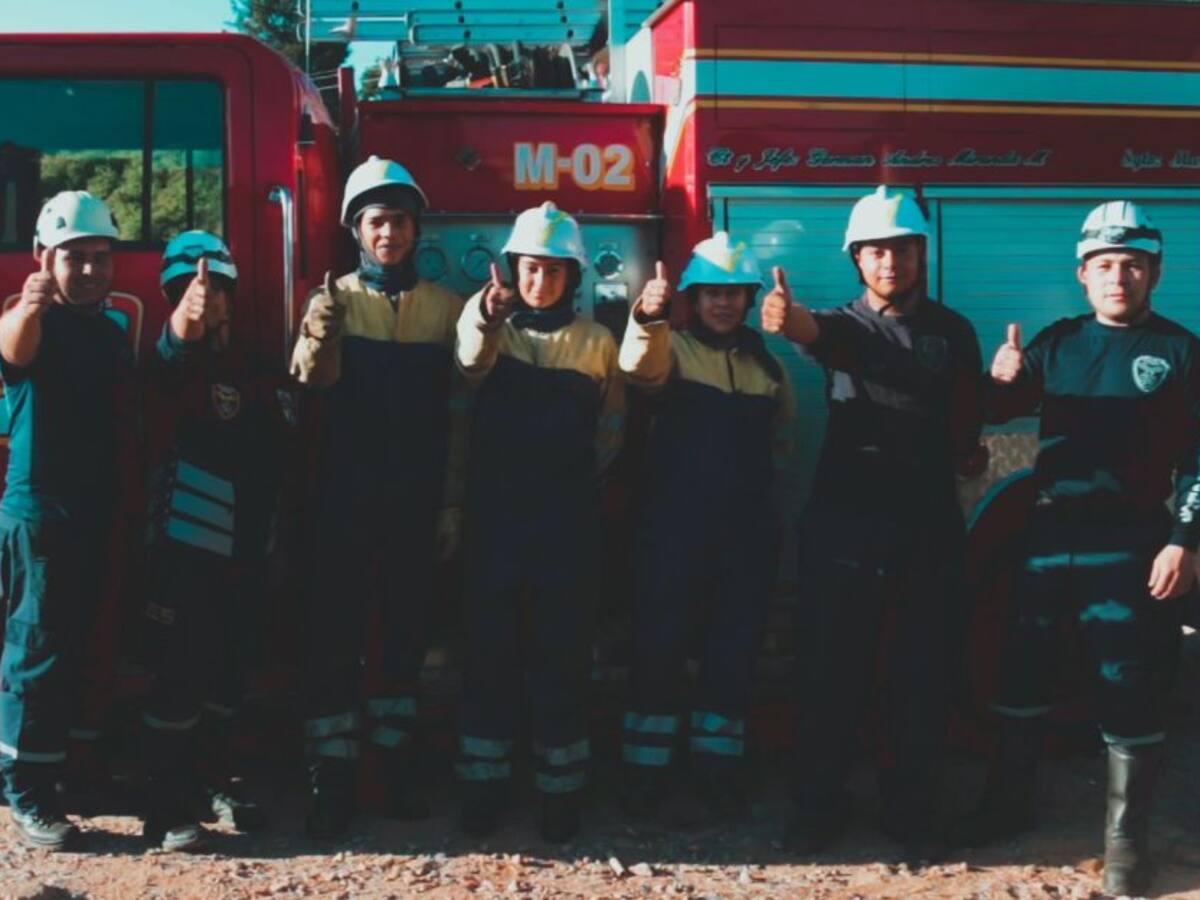 Bomberos de El Peñol están atentos a prevenir y a atender las quemas