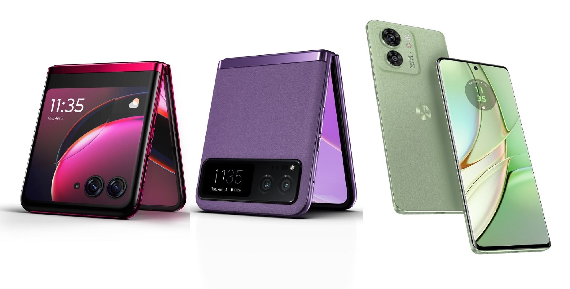 Motorola Razr 40 Ultra, Razr 40 y Edge 40 - Cortesía