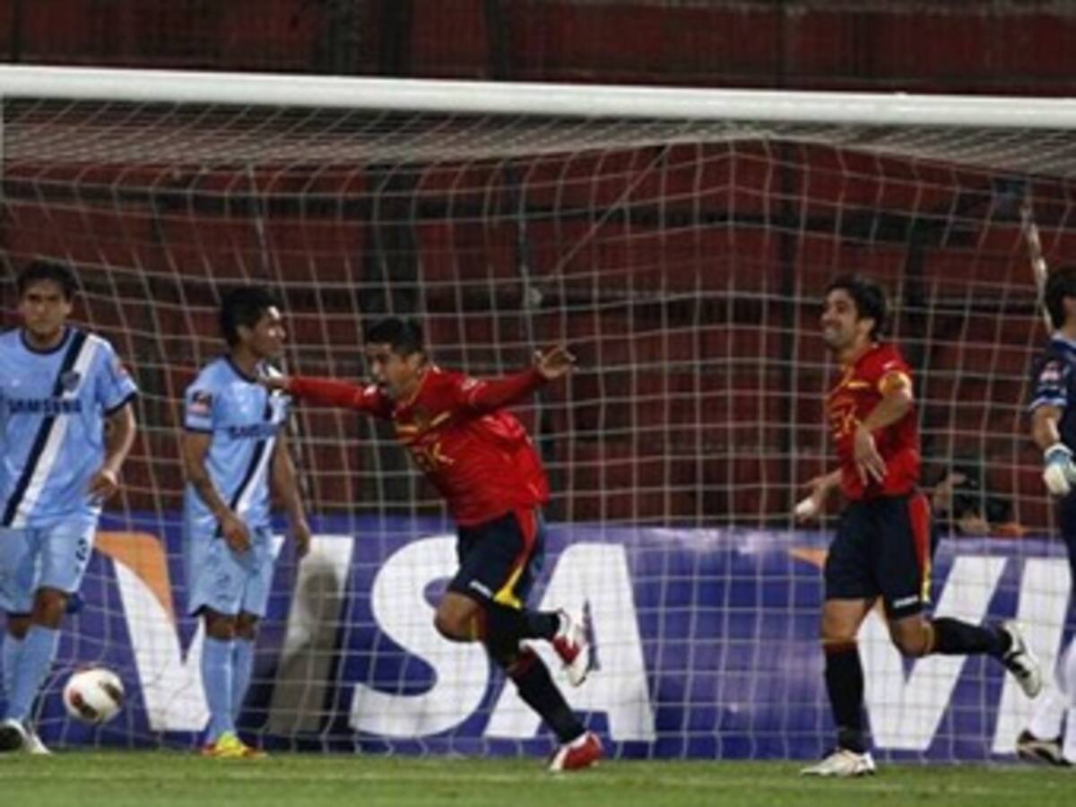 Unión Española venció al Bolívar y eliminó al Junior de la Copa Libertadores