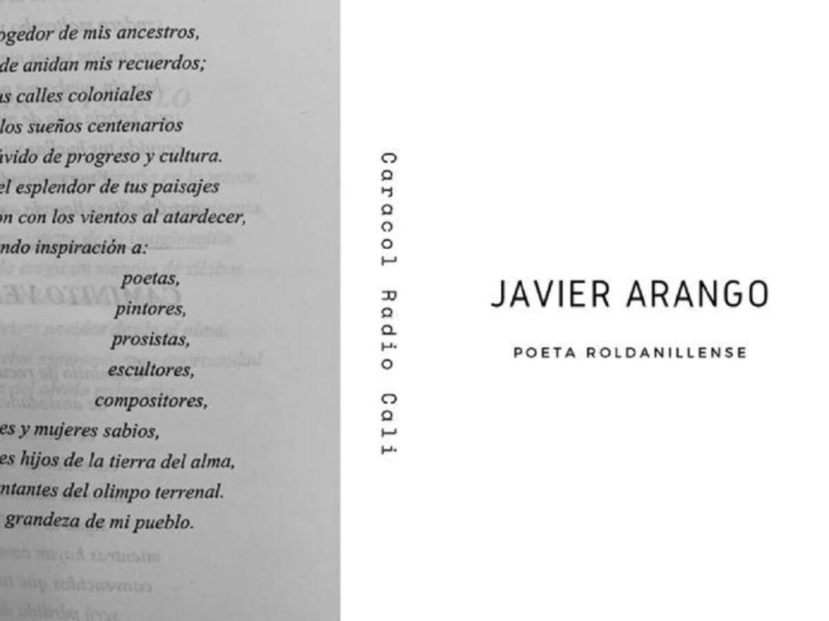 Un poema para Roldanillo, primer 'Pueblo Mágico del Valle del Cauca'