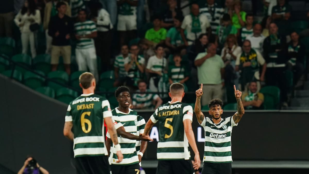 Video: Luis Javier Suárez convirtió su primer gol de la temporada con el Sporting Lisboa