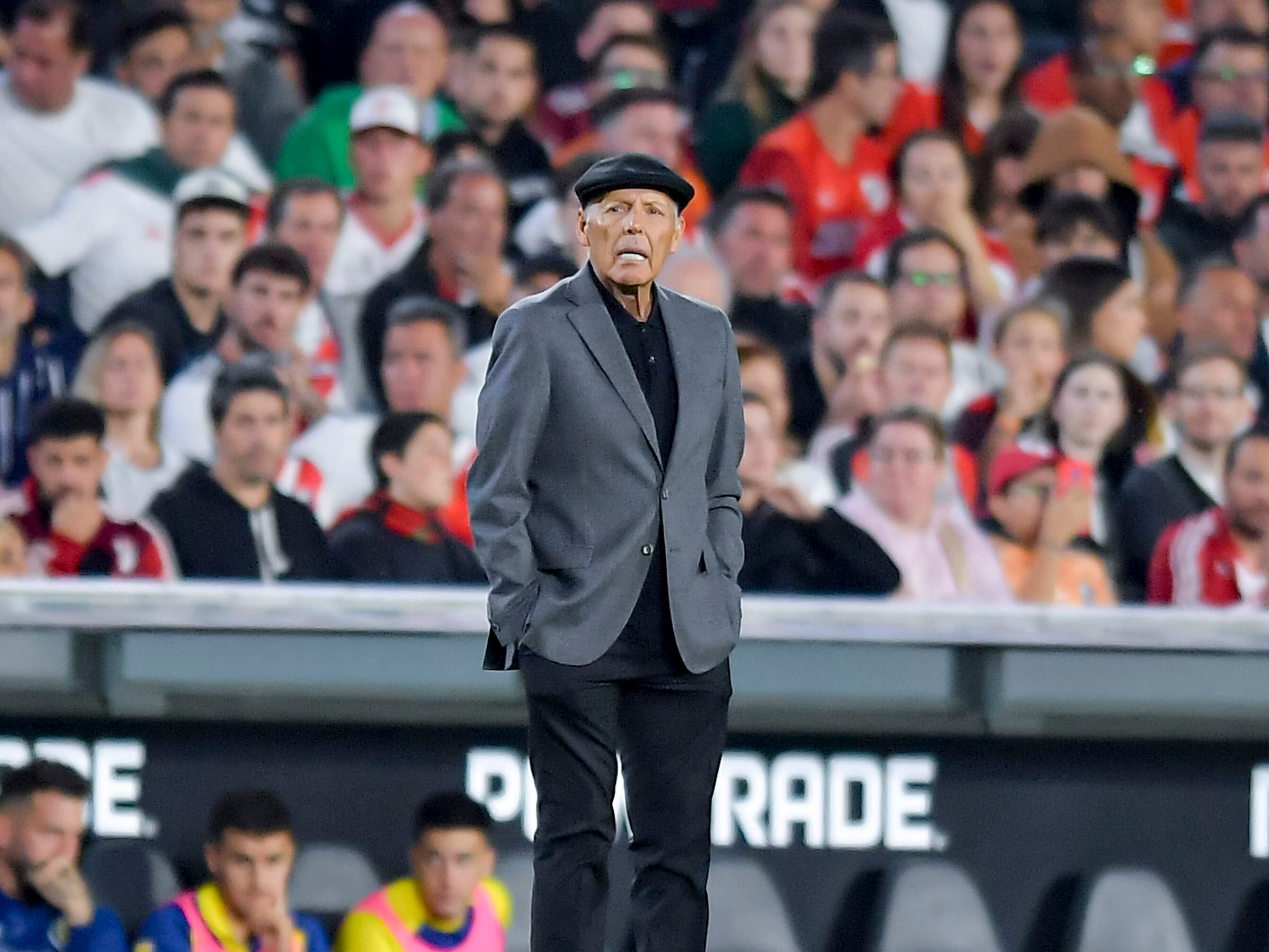 Miguel Ángel Russo en su primer partido de Copa Libertadores con Rosario Central este año. (Photo by Marcelo Endelli/Getty Images)