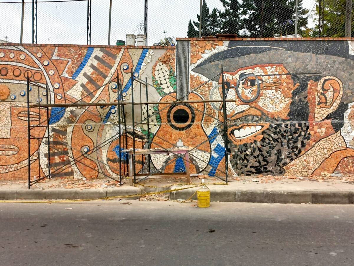 El arte se toma los muros del sector occidental de Tunja
