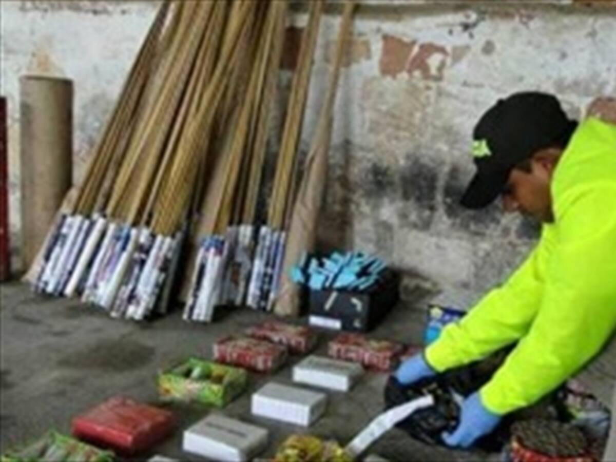 ​Policía ha incautado 500 kilos de pólvora en Bogotá