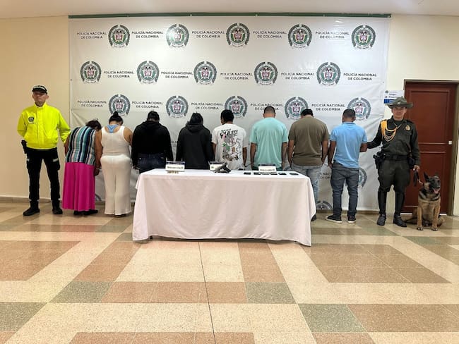 Banda 'La Irlanda'- Cortesía Policía del Quindío