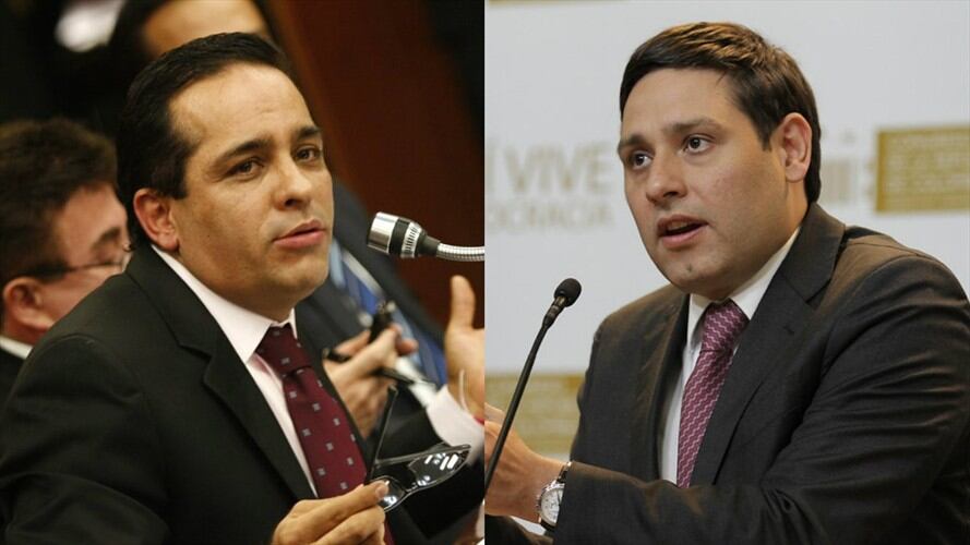Los senadores Alexander López y Mauricio Lizcano aseguraron que el Ejecutivo nunca manifestó sus preocupaciones sobre los proyectos. Foto: Colprensa