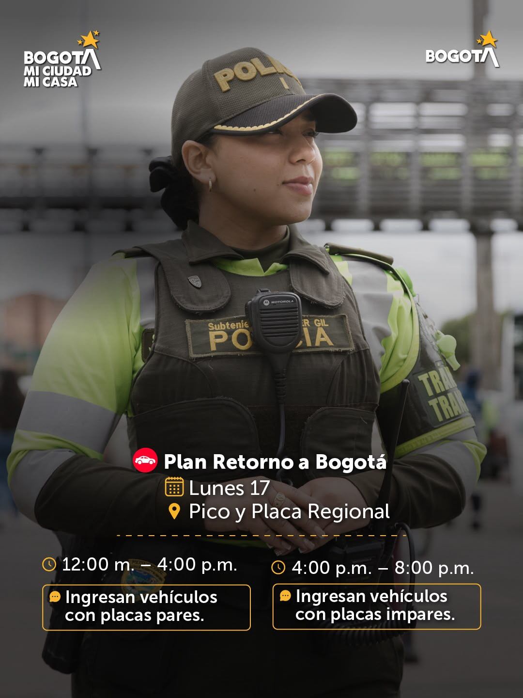 Foto Secretaria de Movilidad vía Instagram