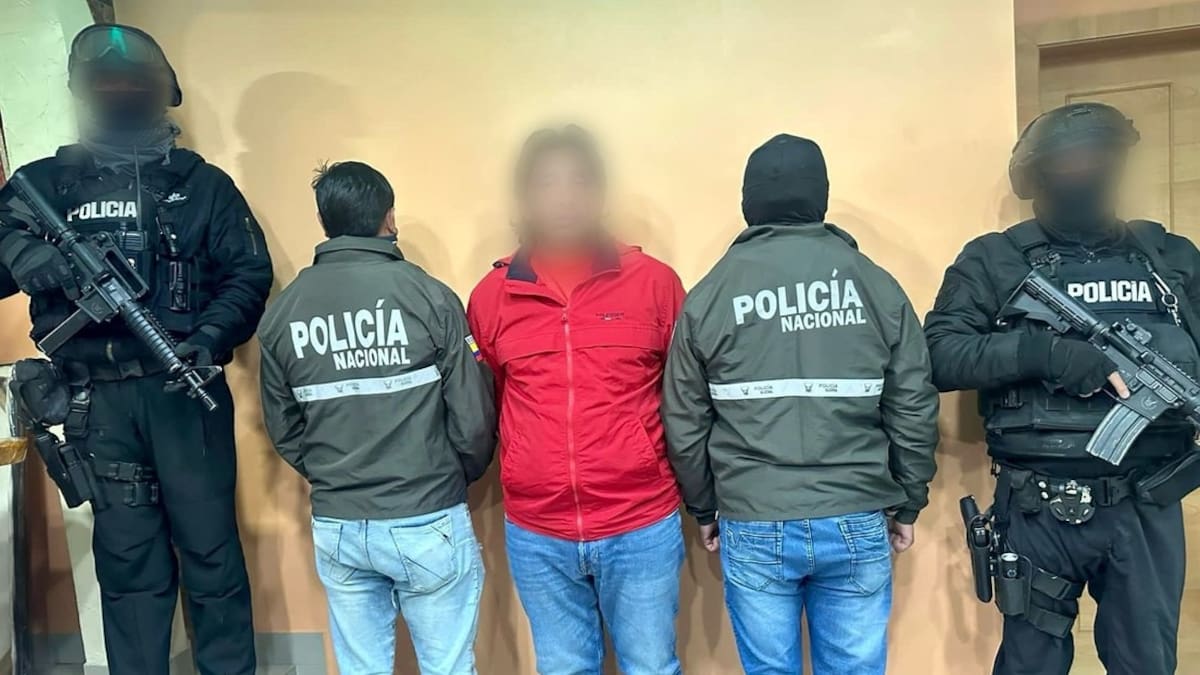 Ecuador: detienen jefe de banda señalado de amenazar a Fiscal General