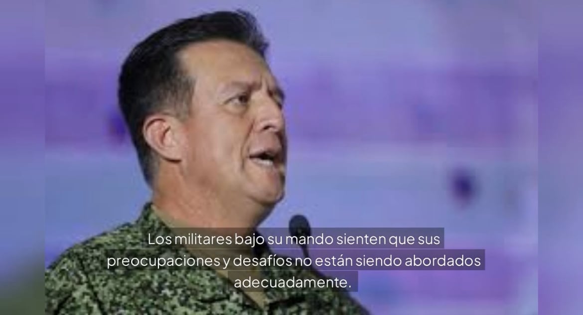 Pantallazos video contra el almirante Cubides. Foto: cortesía.