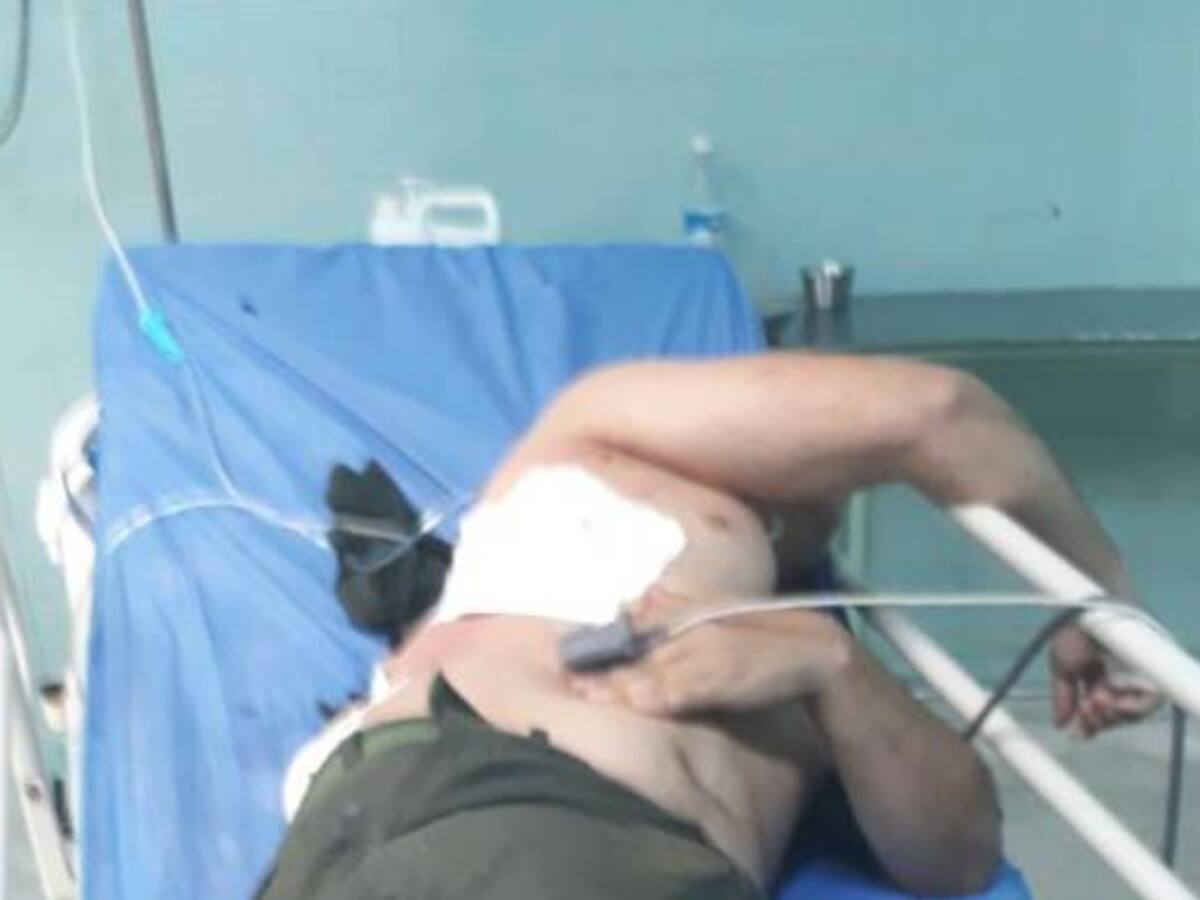 Sargento del ejército resulta herido en campo minado