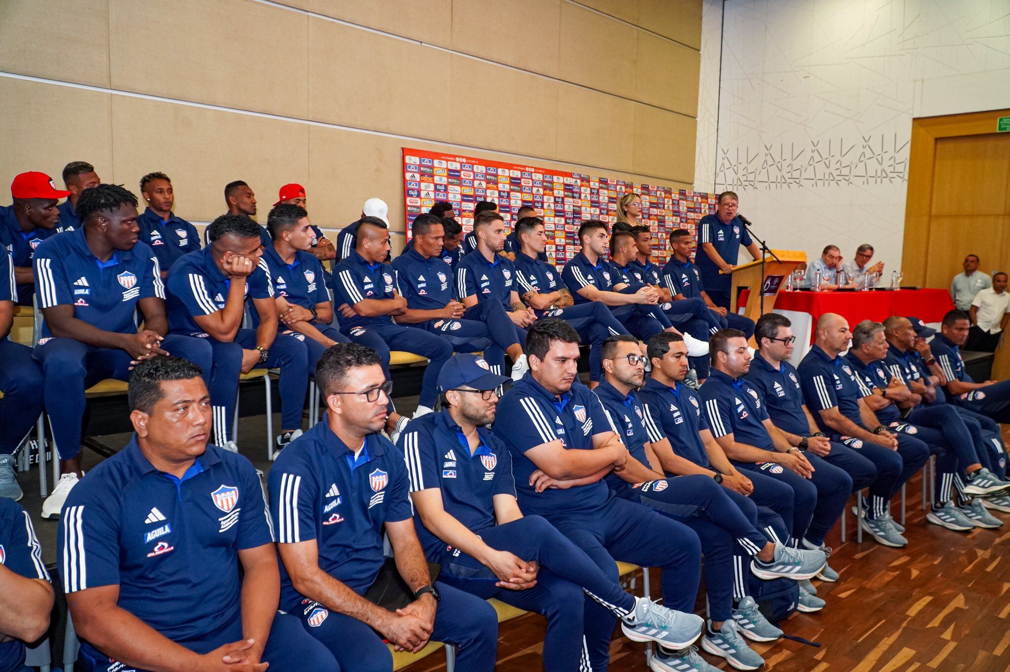 El plantel del Junior para el segundo semestre del 2023 / Twitter: Junior.