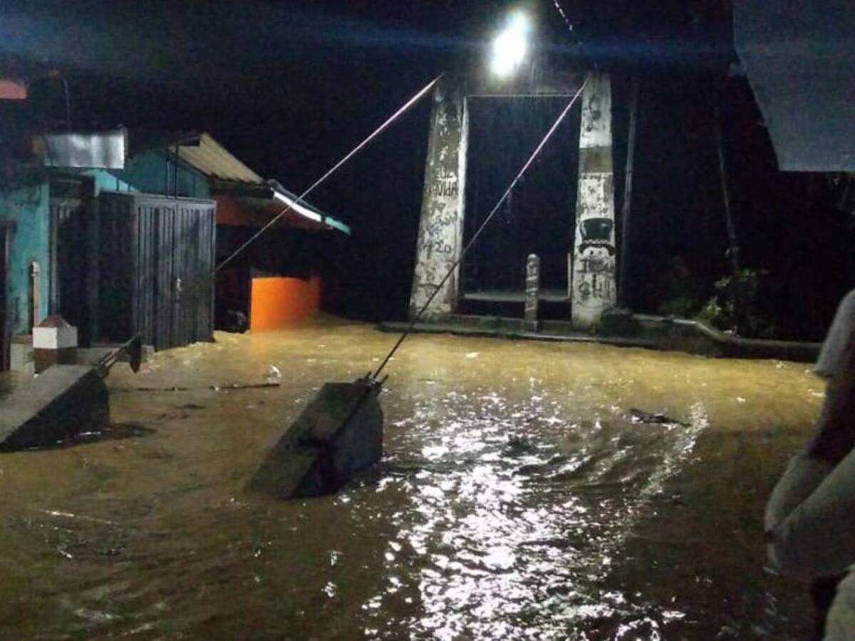 Al menos 100 familias afectadas por lluvias en Cisneros, Antioquia