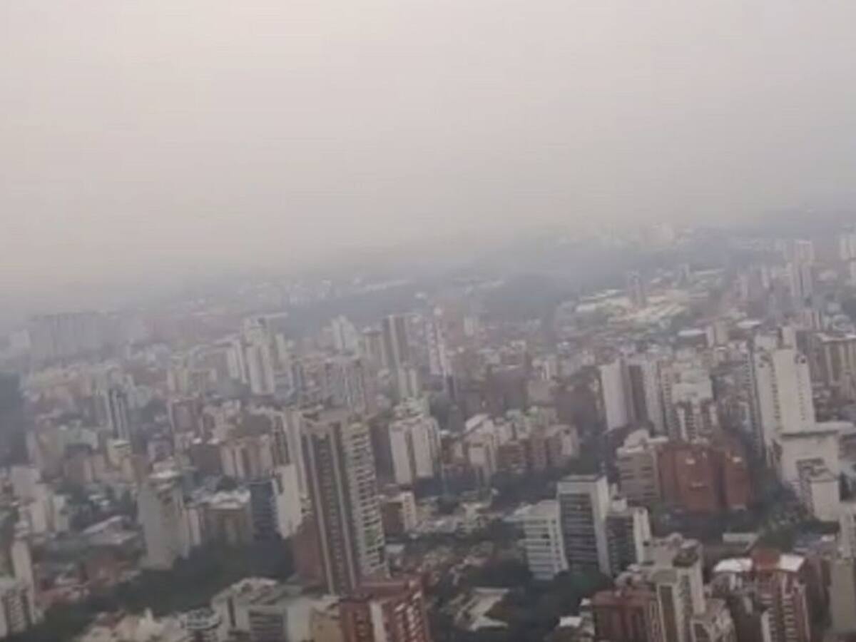 Calidad del aire en el Área sigue en rangos dañinos