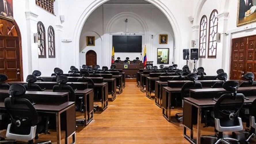 Concejo de Bogotá. Foto: Twitter: @ConcejoDeBogota