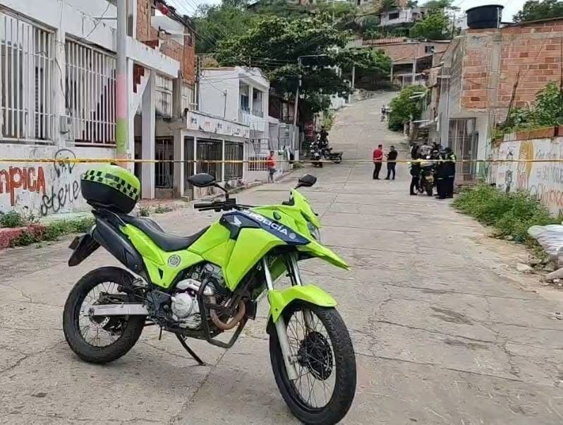 Asesinato en el barrio San Miguel. / Foto: Noticias Cúcuta 75.