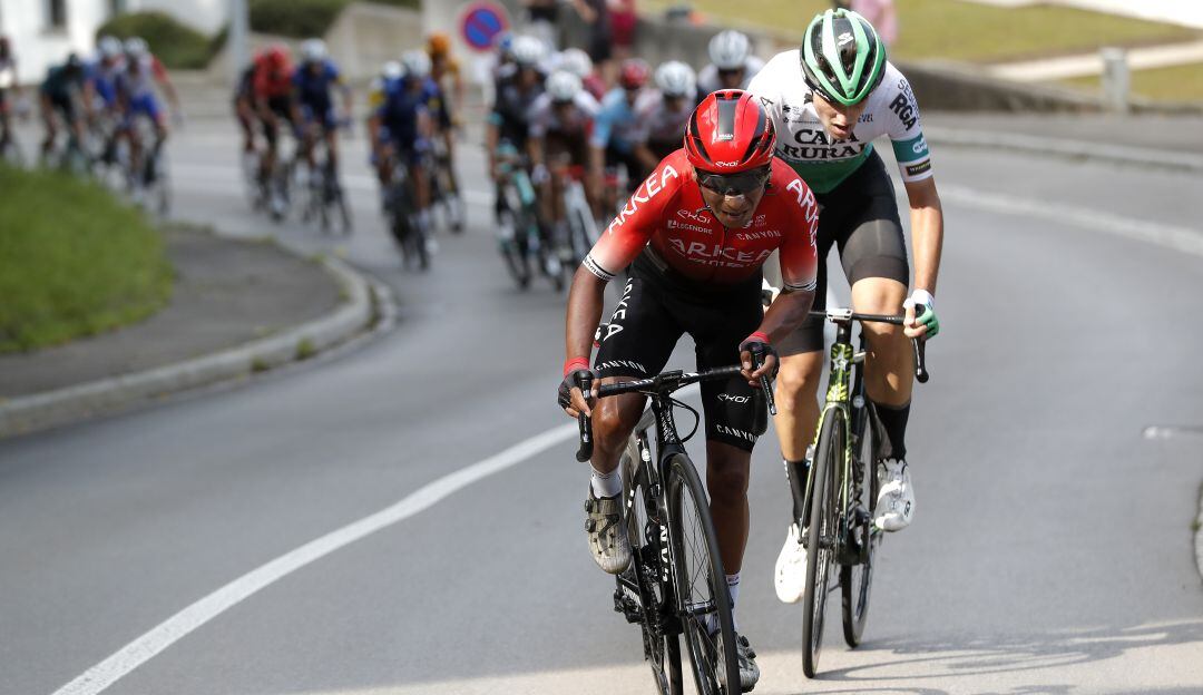 Nairo Quintana en la última etapa del Tour de Luxemburgo 2021