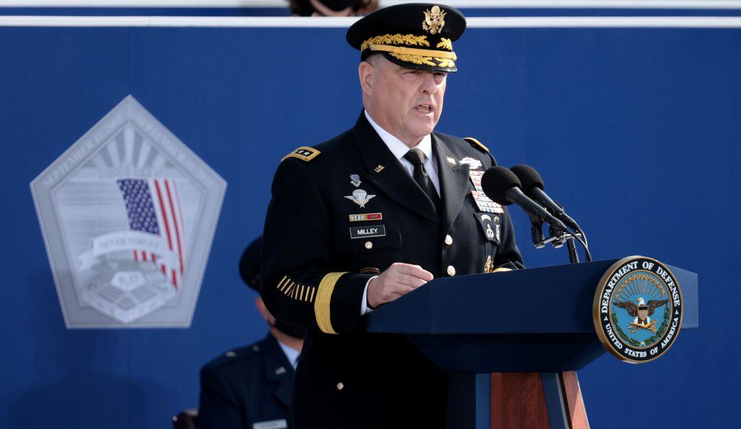 El jefe del Estado Mayor Conjunto de EE.UU., Mark Milley.