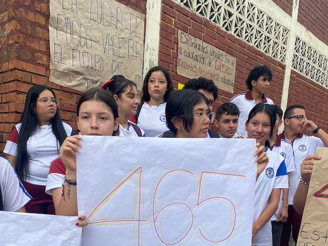 Informe protesta estudiantes en Quindío