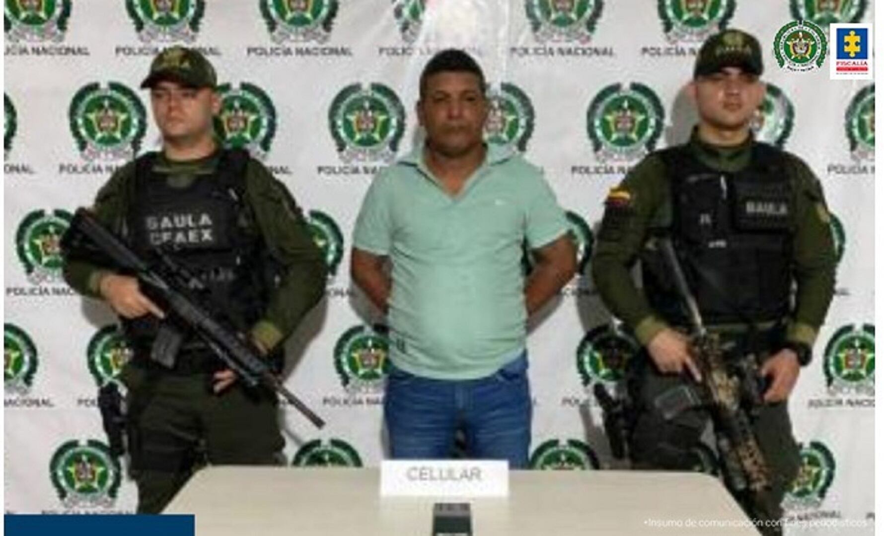 El detenido
