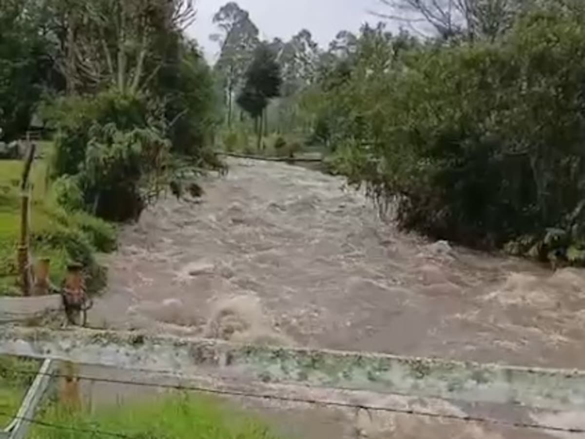 12 crecientes súbitas se registraron en el Quindío debido a las fuertes lluvias