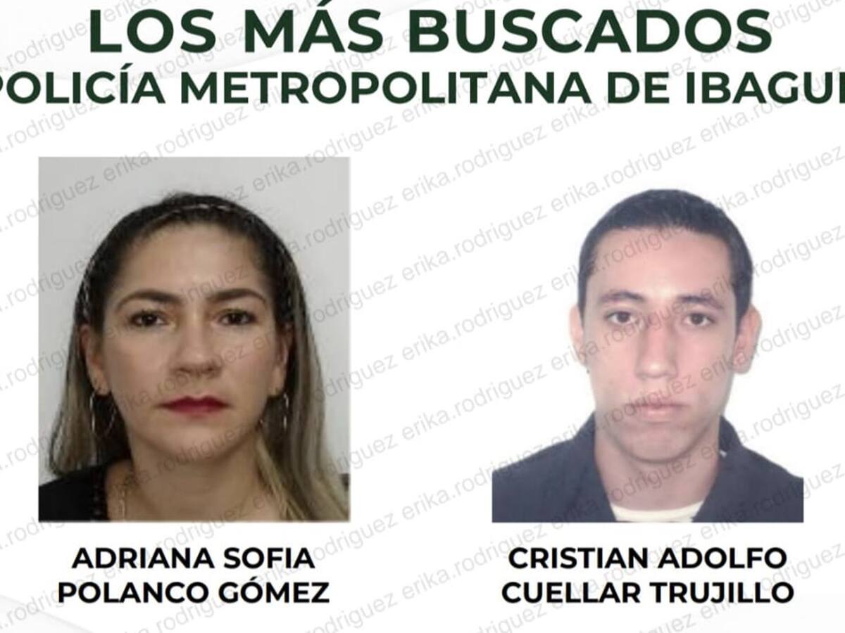 Revelan los nombres y rostros de las personas más buscadas de Ibagué