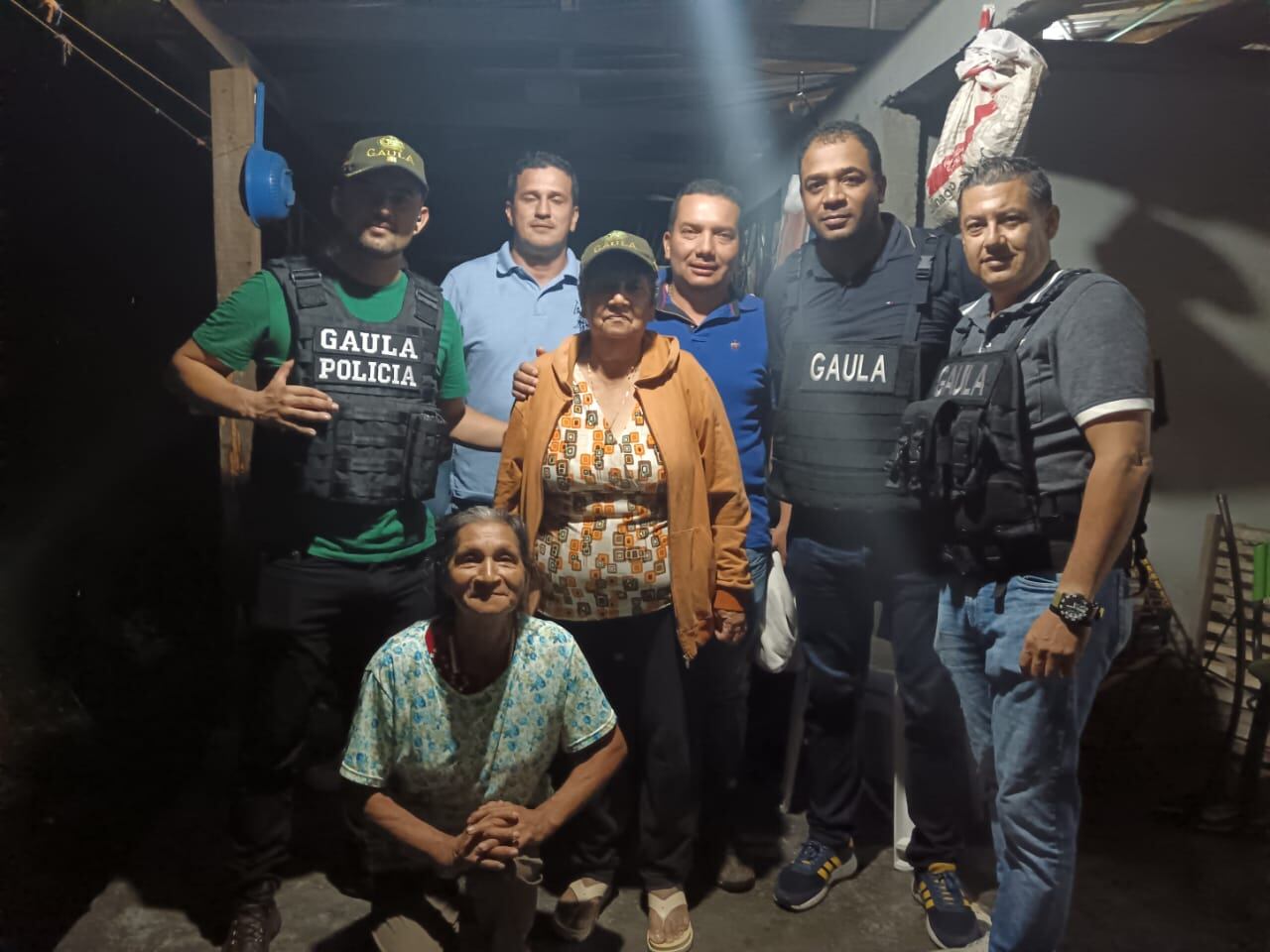 Liberan secuestrada en el Huila.