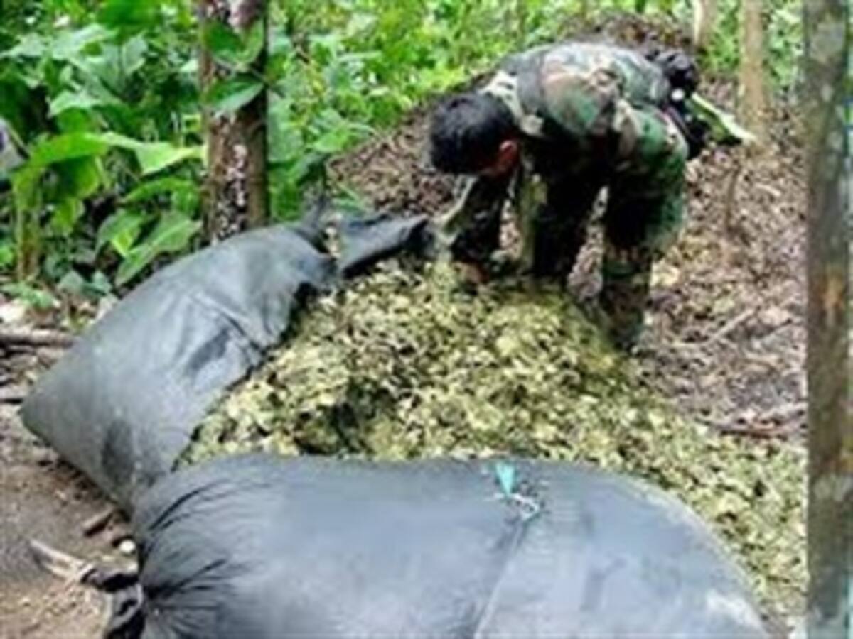 Ejército localiza y destruye otros 5 laboratorios cocaleros en Antioquia