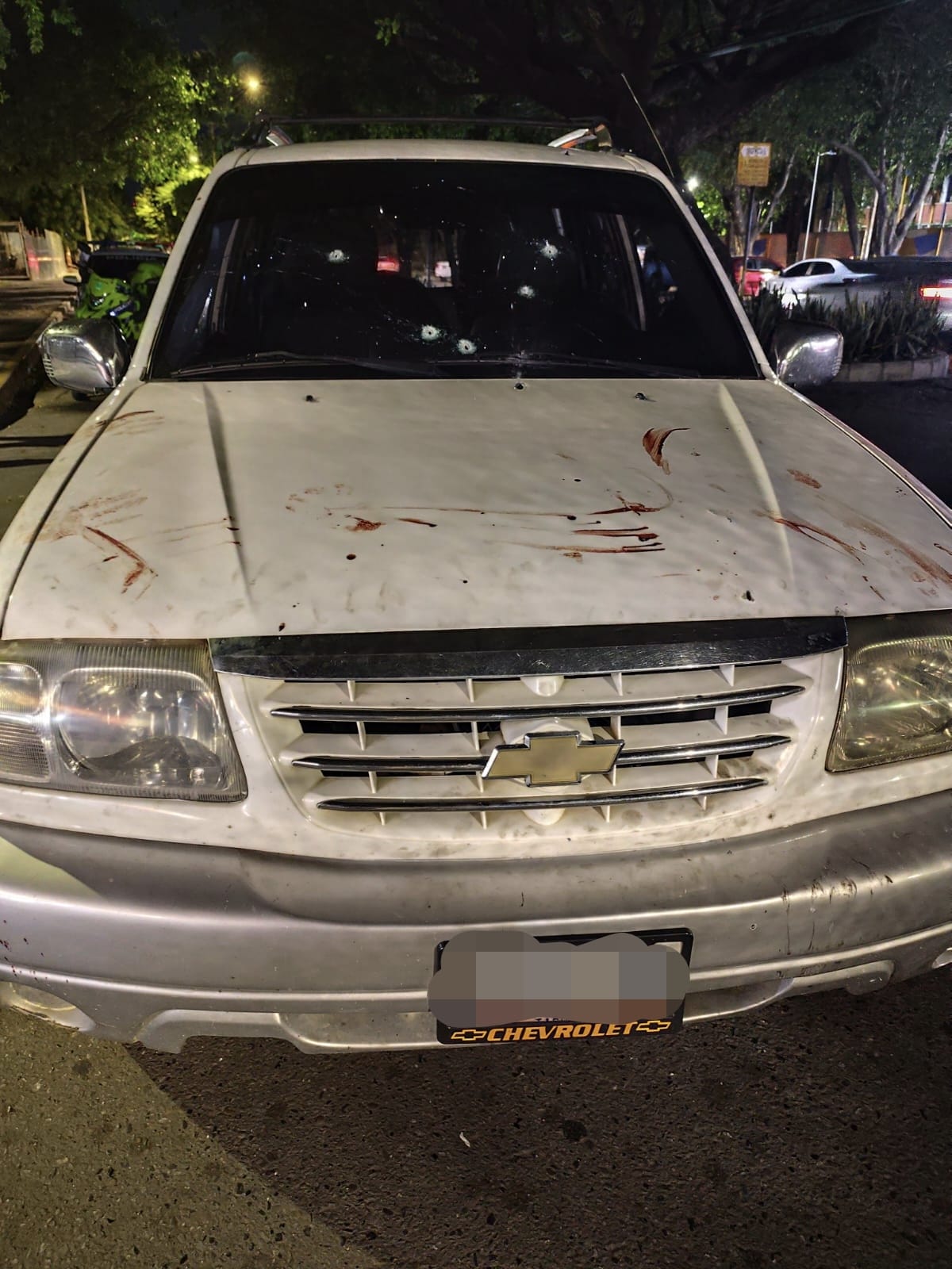 Vehículo atacado en confusos hechos que involucran a militares en Cúcuta / Foto: Caracol Radio