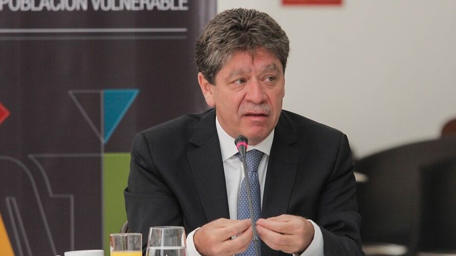 Bruce Mac Master, presidente de la ANDI. Foto: Colprensa - Sofía Toscano