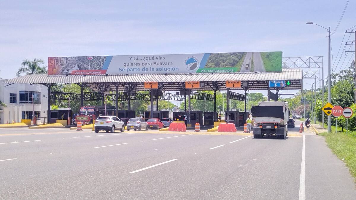Mintransporte ratifica suspensión del cobro en Peaje de Turbaco a categorías 1 y 2