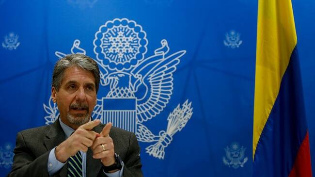 Kevin Whitaker, embajador de EE.UU. en Colombia. Foto: Colprensa