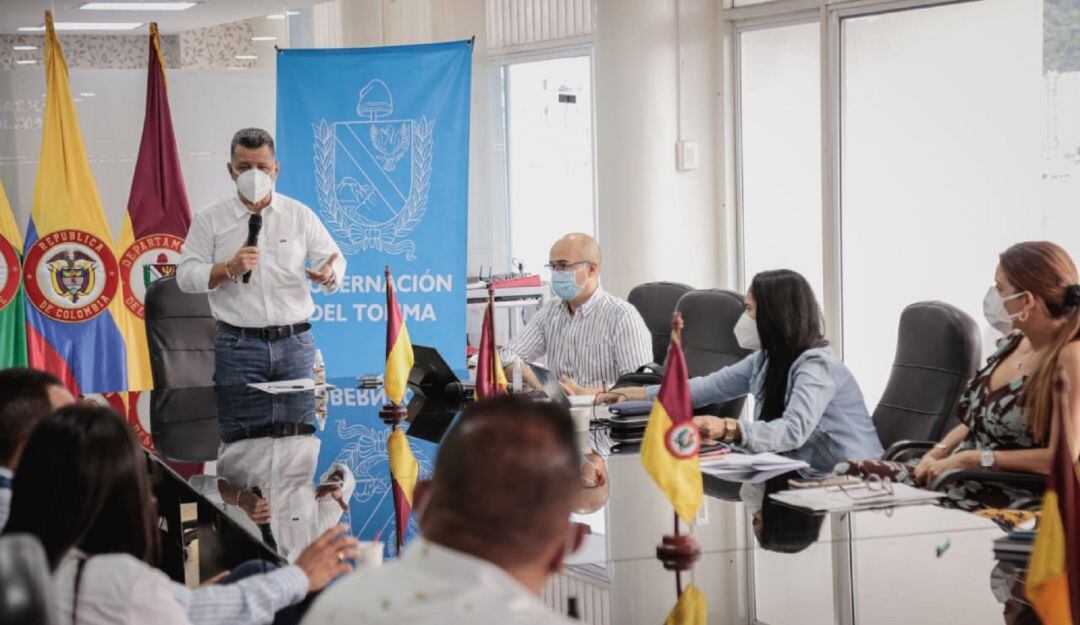 El gobernador del Tolima, Ricardo Orozco tomó la decisión junto a los representantes del consejo departamental de gestión del riesgo.