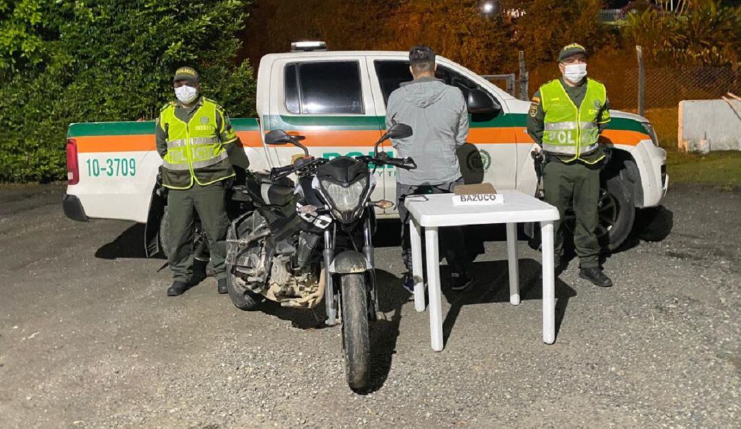 Foto: Policía Metropolitana de Manizales.