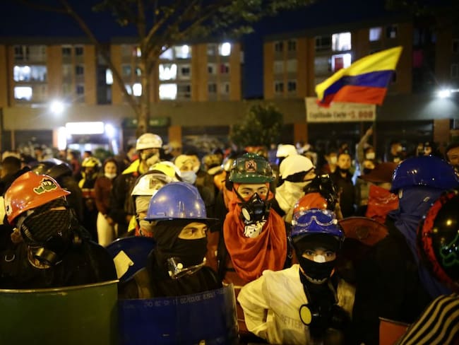 Integrantes de Primera Línea en Bogotá, a casa por cárcel por &#039;terrorismo&#039;