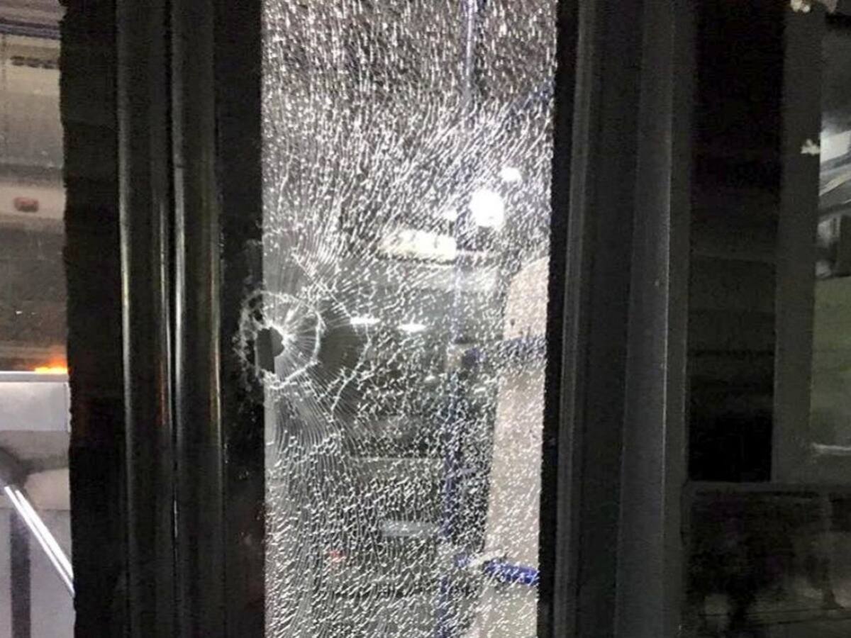 Dos buses de Transmetro vandalizados en área metropolitana de Barranquilla