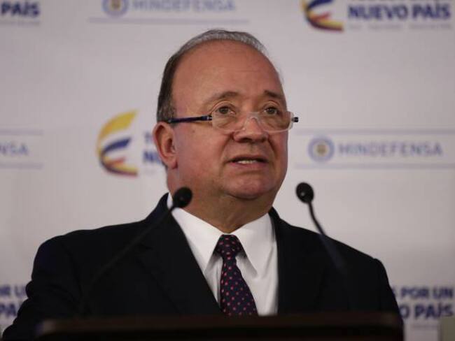 Ministro de defensa Luis Carlos Villegas.