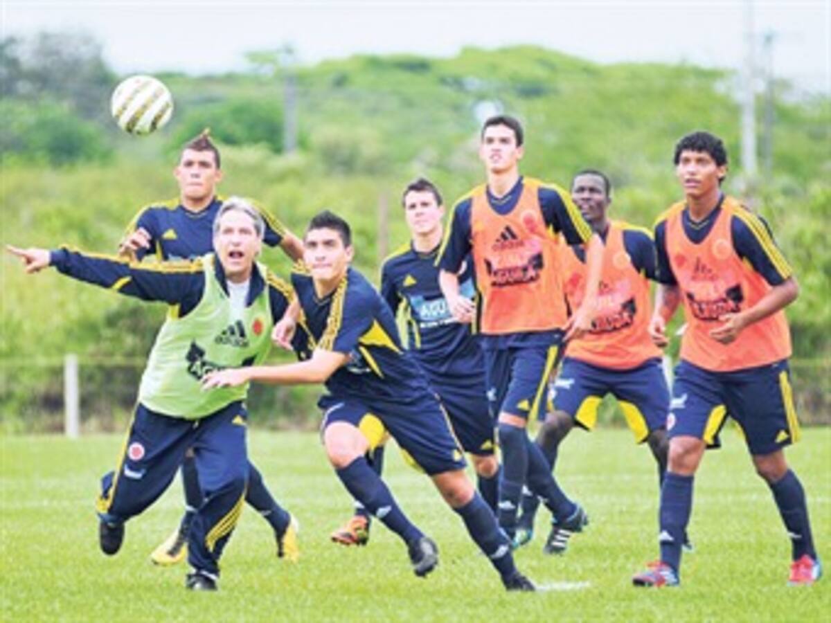 Colombia Sub 20 prepara su primer partido del hexagonal final frente a Ecuador