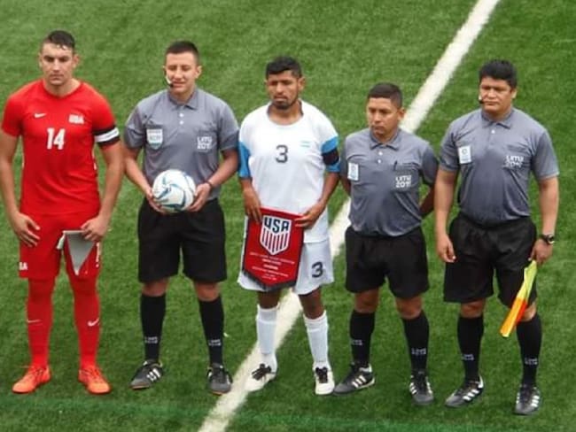 Adrián Santa, el árbitro colombiano que brilló en los Parapanamericanos