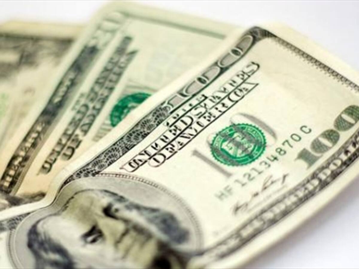 Dólar en Colombia se negocia en promedio a $ 2.346