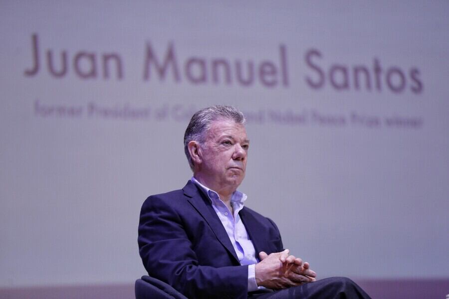 Juan Manuel Santos también propuso eliminar la Ley de Garantías. Foto: Colprensa.