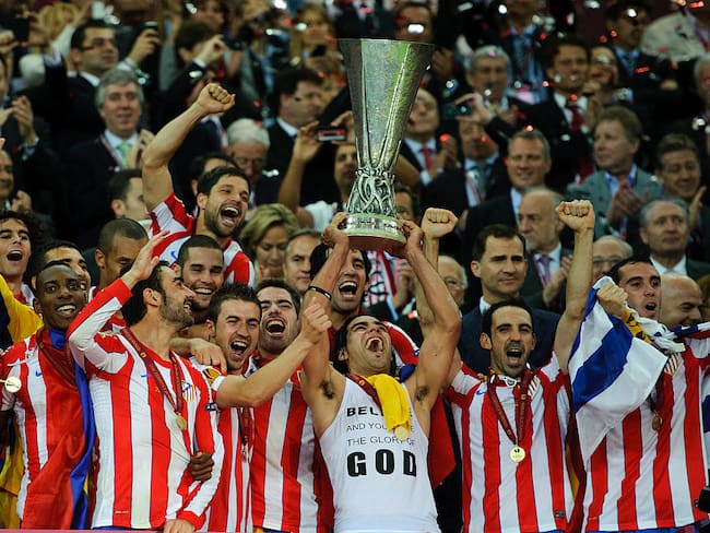Falcao campeón de la Europa League 2012 / Getty Images