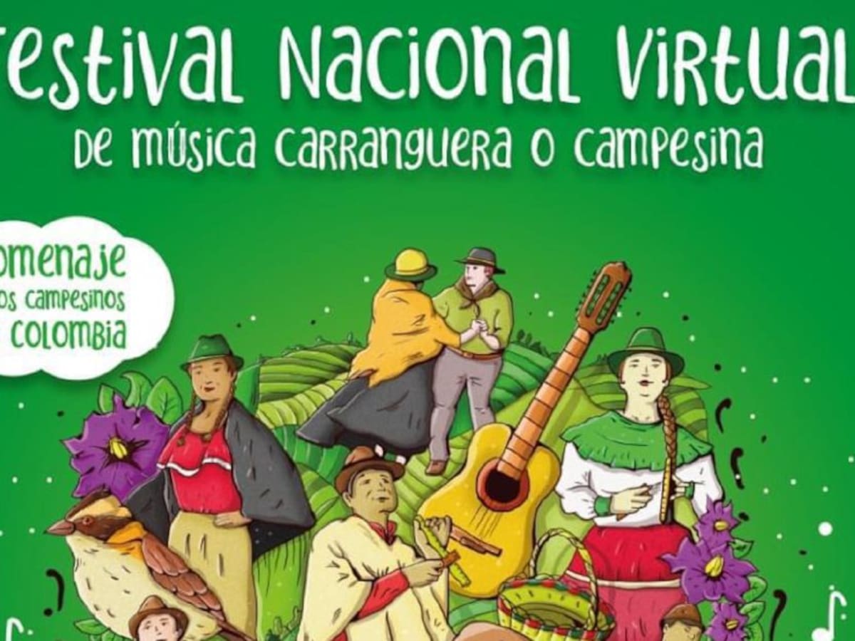 Hoy es el "Festival virtual de la Música Carranguera y Música Campesina"